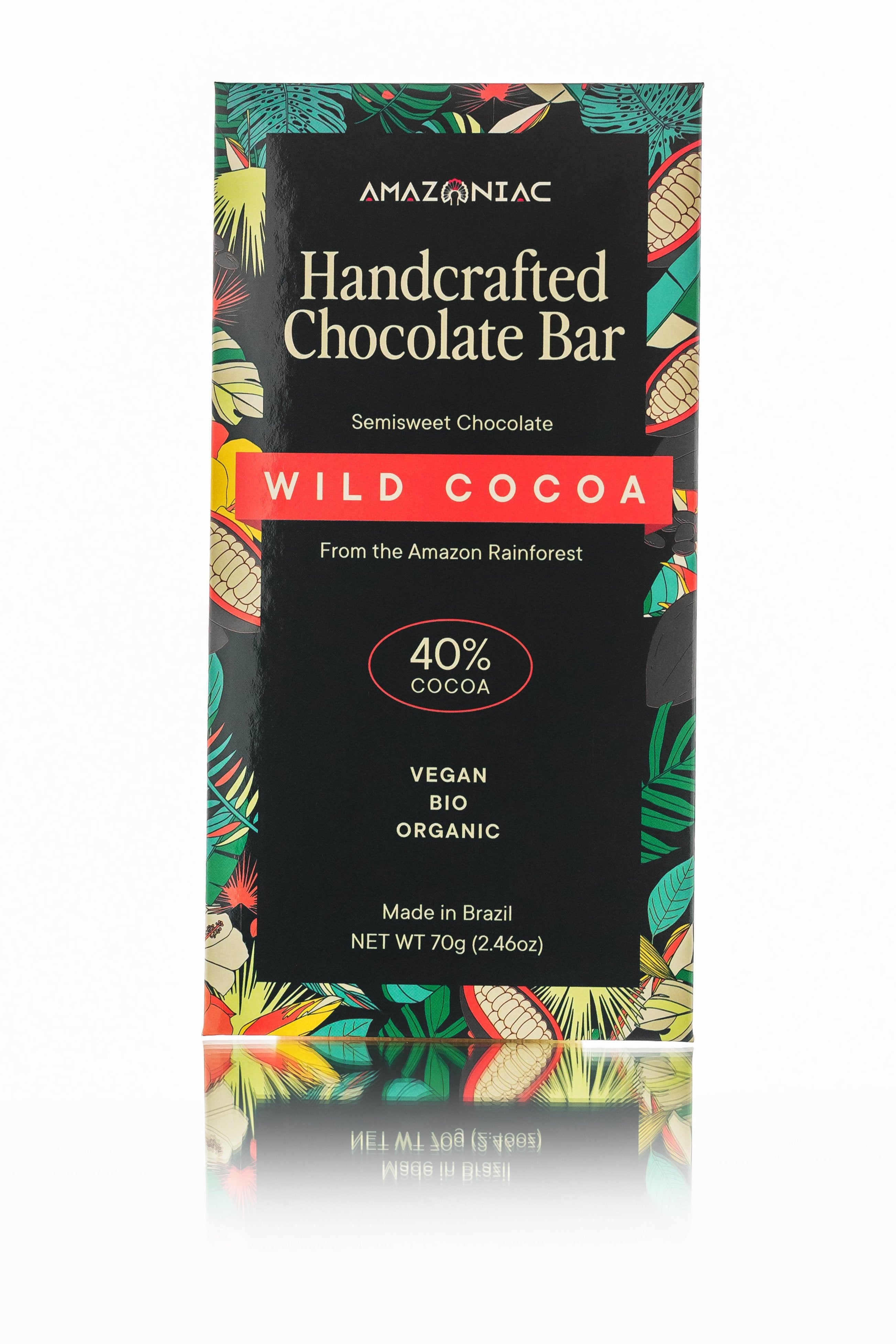 Semisweet Chocolate Bar - Wild Cocoa 40%